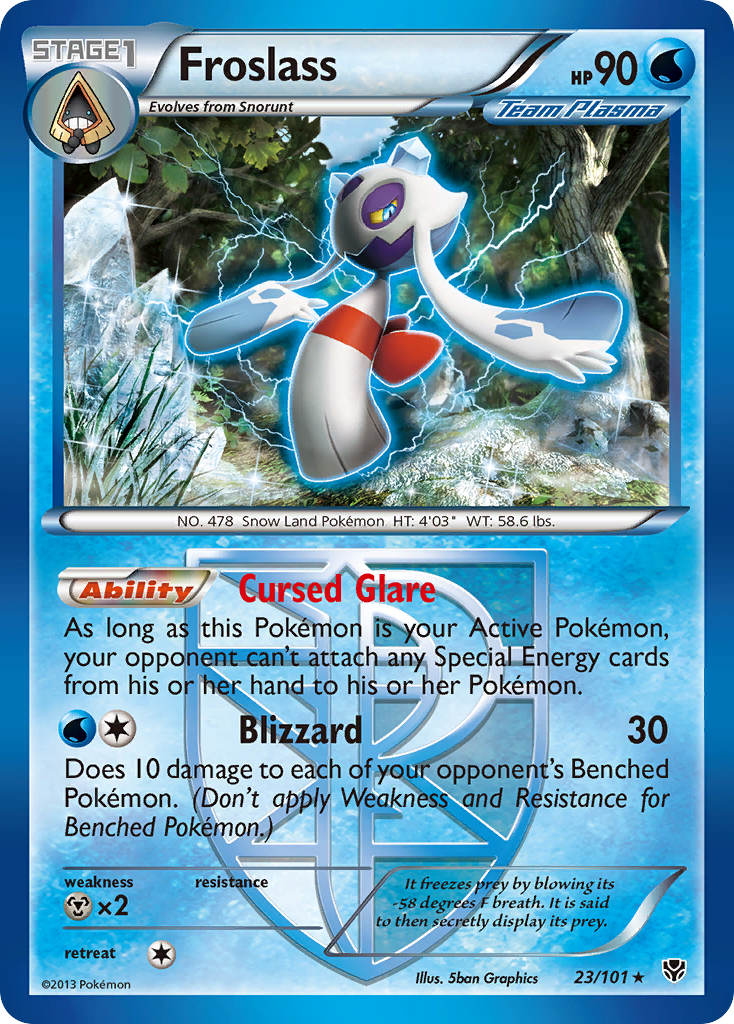 Froslass — illustrated card