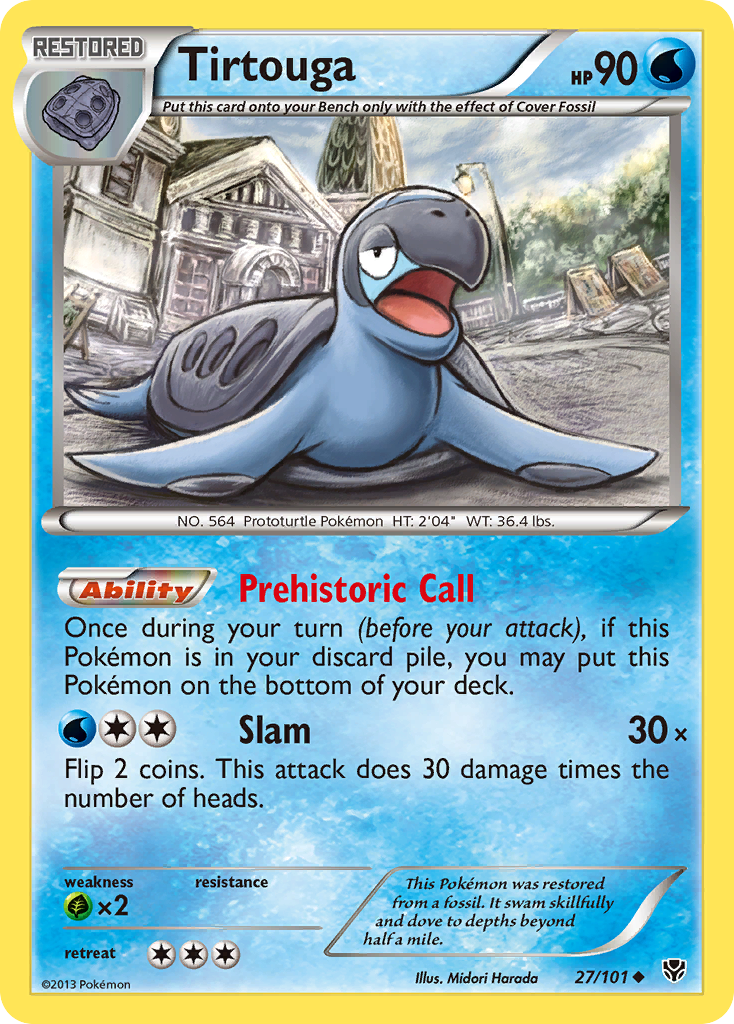 Tirtouga — illustrated card