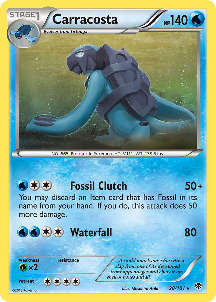 Carracosta — illustrated card
