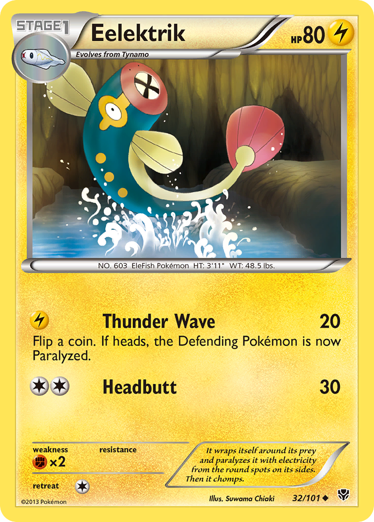 Eelektrik — illustrated card