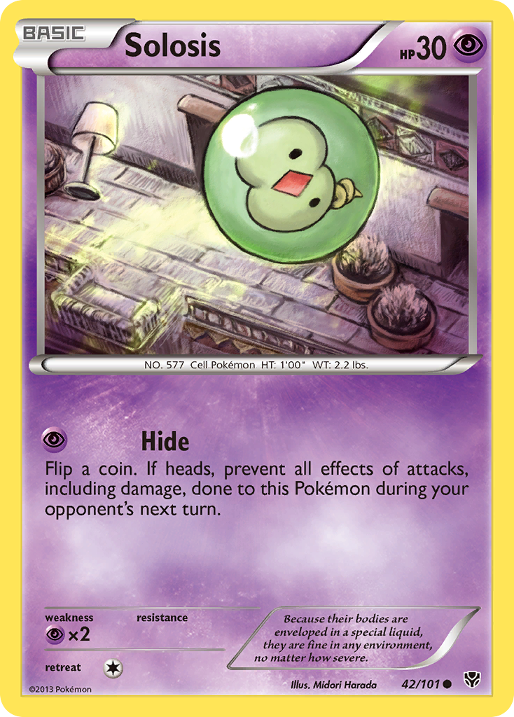 Solosis — illustrated card