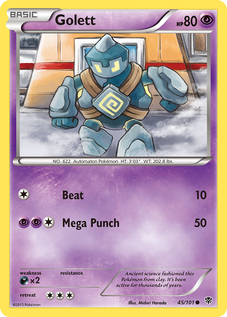 Golett — illustrated card
