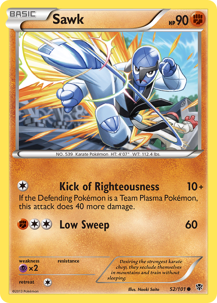 Sawk — illustrated card