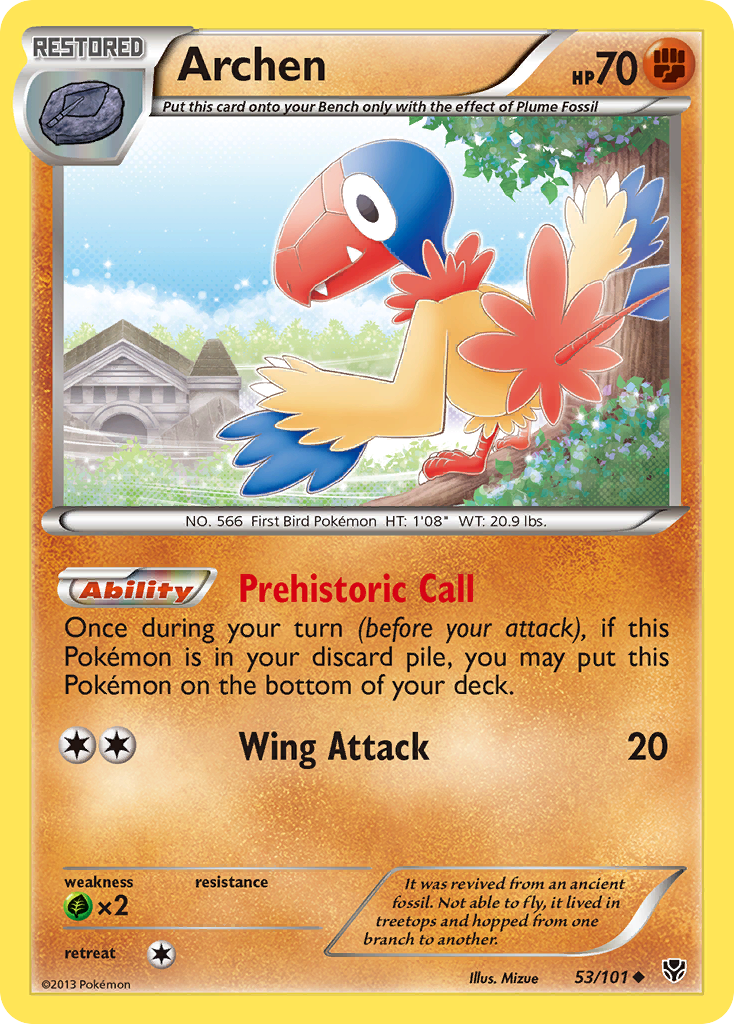 Archen — illustrated card