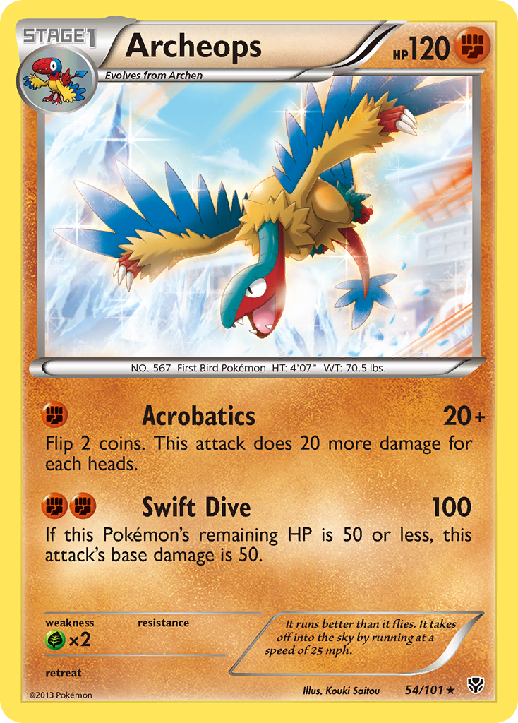 Archeops — illustrated card