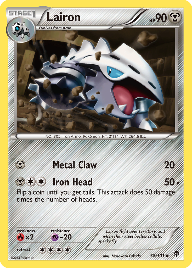 Lairon — illustrated card