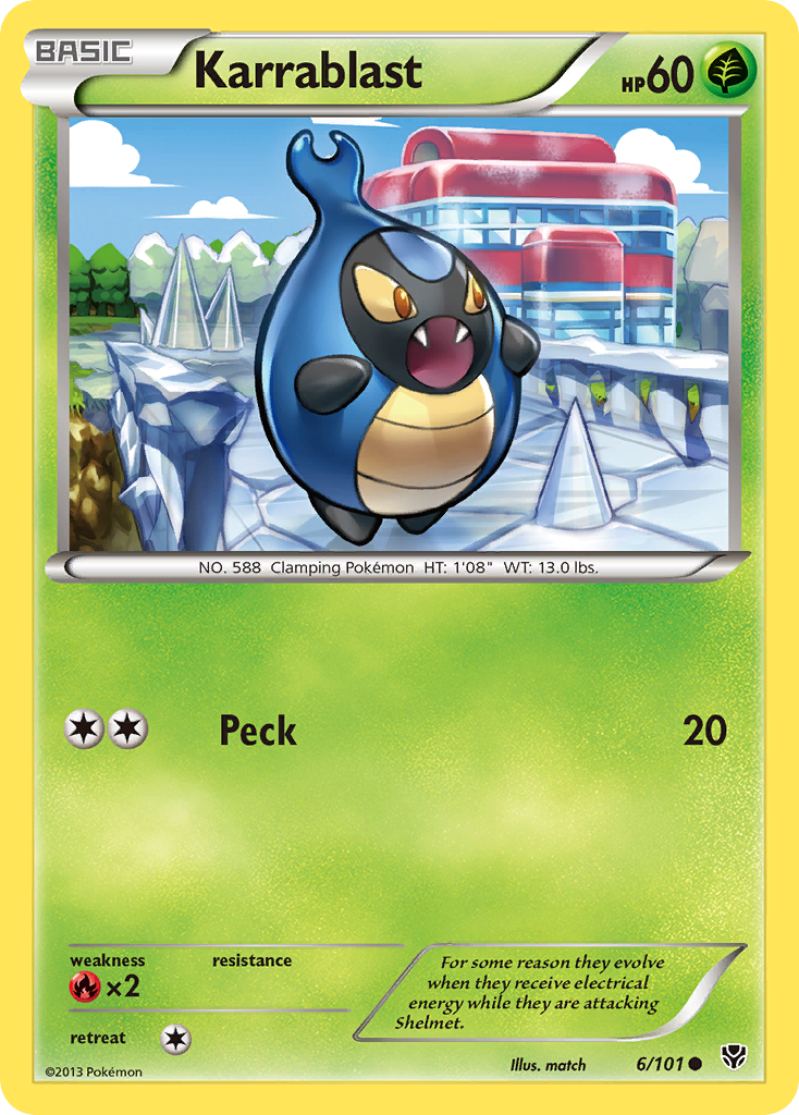 Karrablast — illustrated card