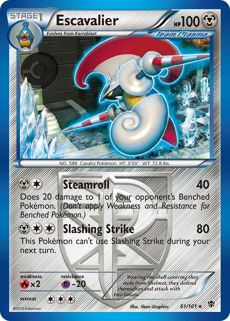 Escavalier — illustrated card