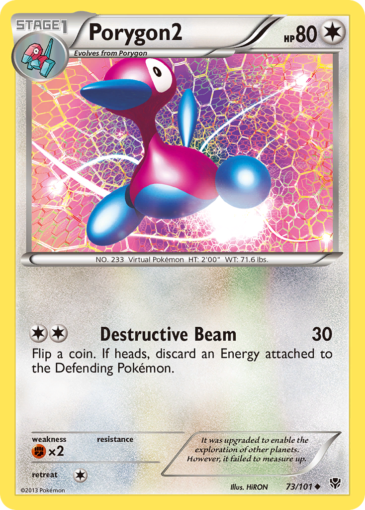 Porygon2 — illustrated card