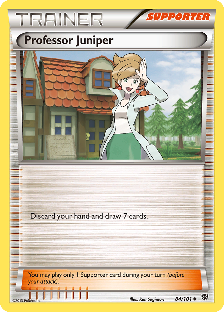 Professor Juniper — illustrated card