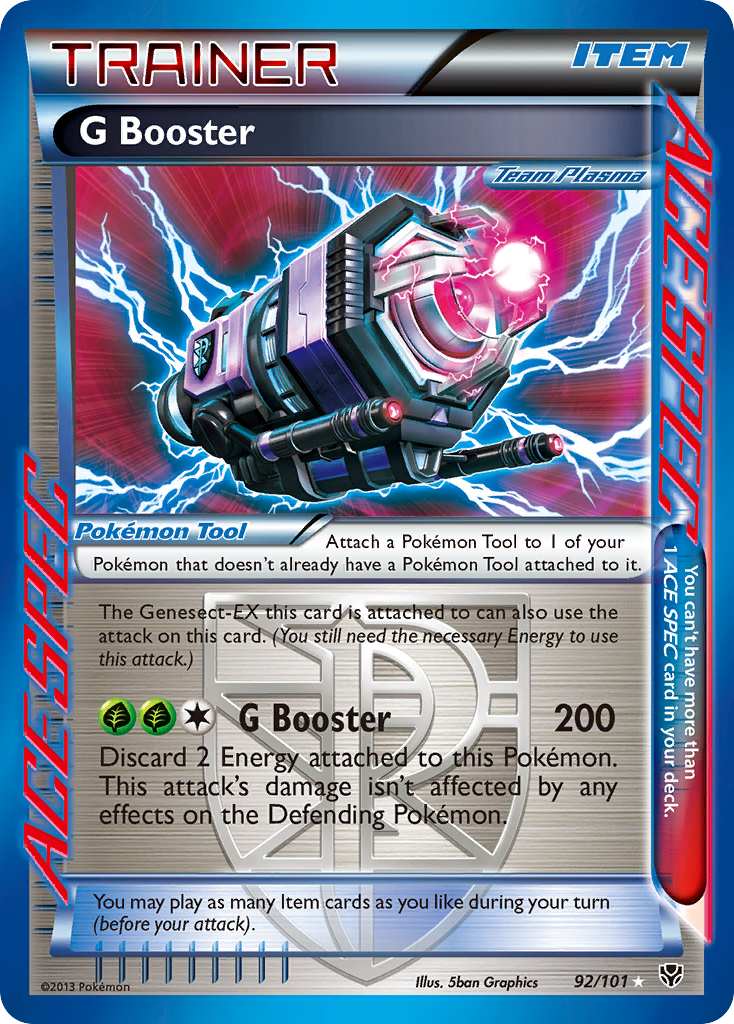 G Booster — illustrated card