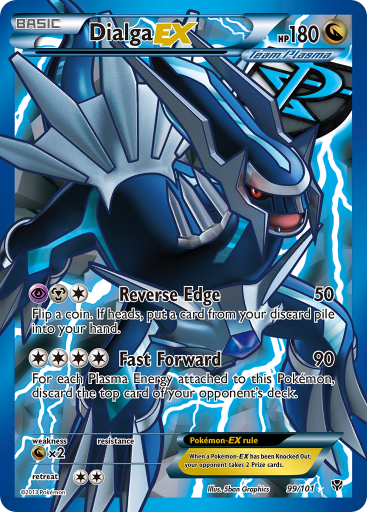 Dialga-EX — illustrated card