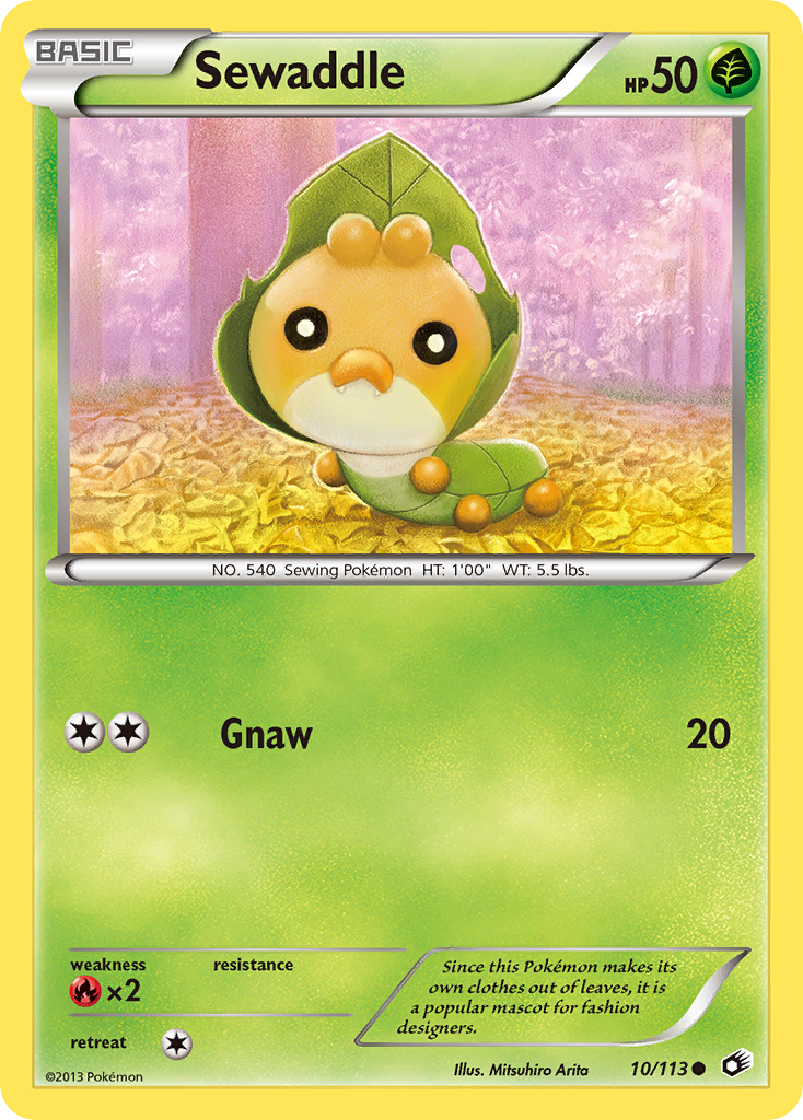 Sewaddle — illustrated card