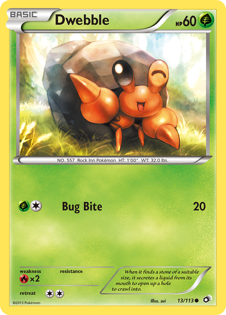 Dwebble — illustrated card