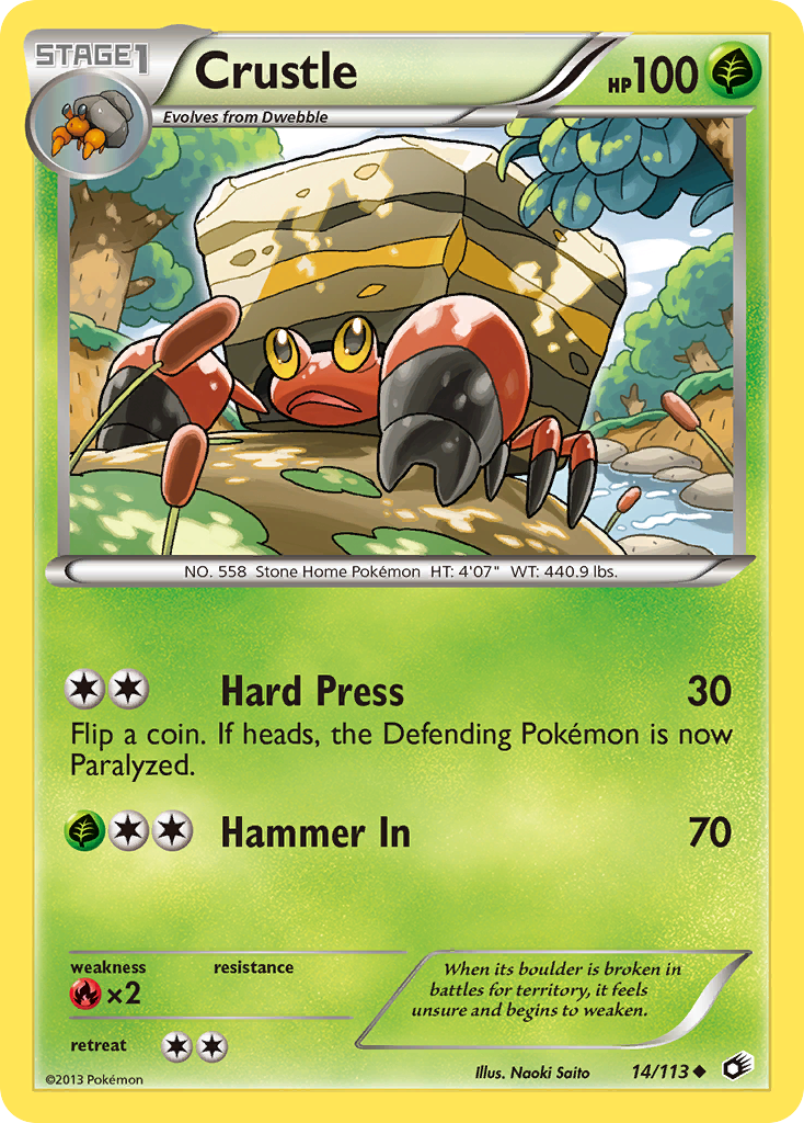 Crustle — illustrated card