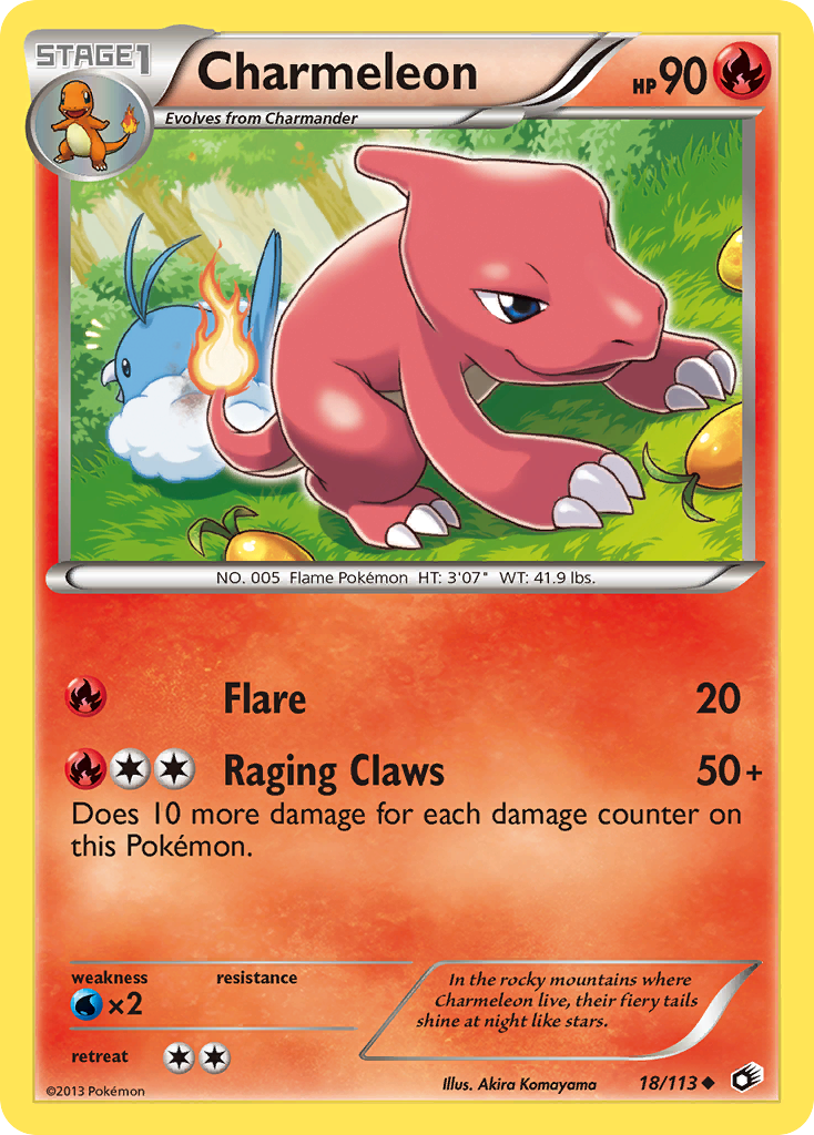 Charmeleon — illustrated card