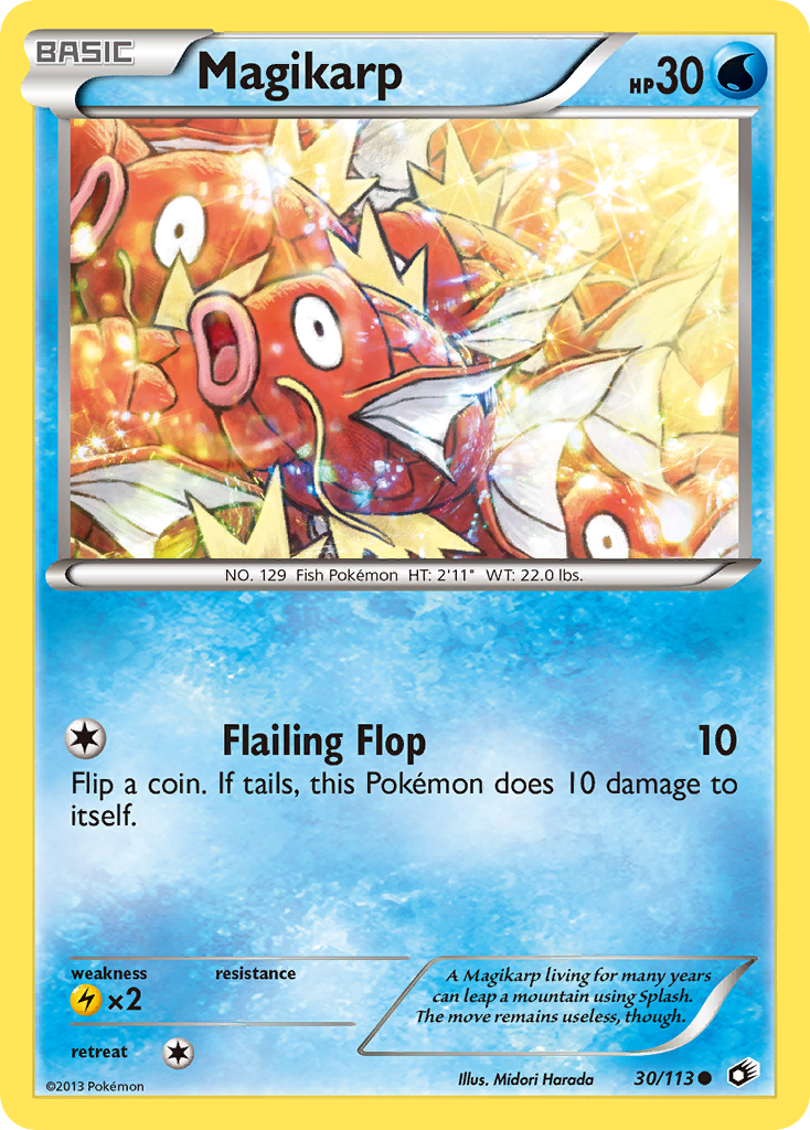 Magikarp — illustrated card