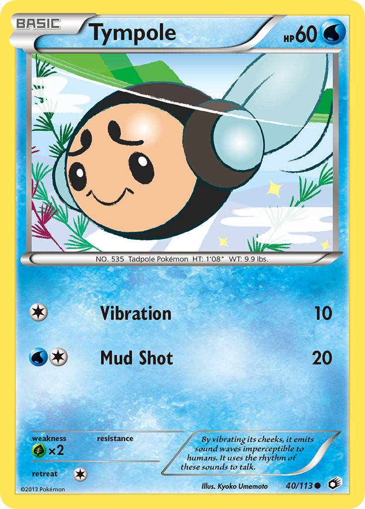 Tympole — illustrated card