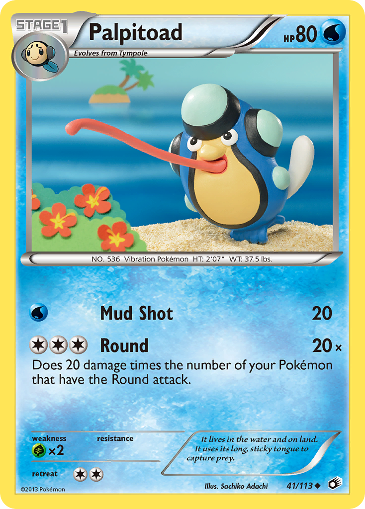 Palpitoad — illustrated card