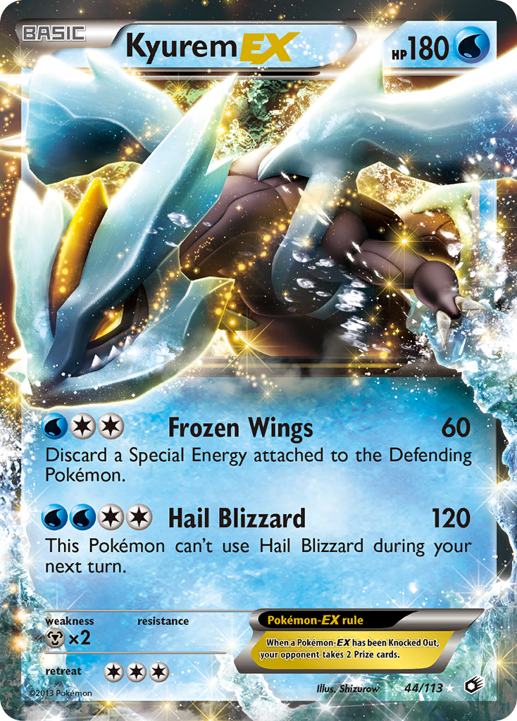 Kyurem-EX — illustrated card