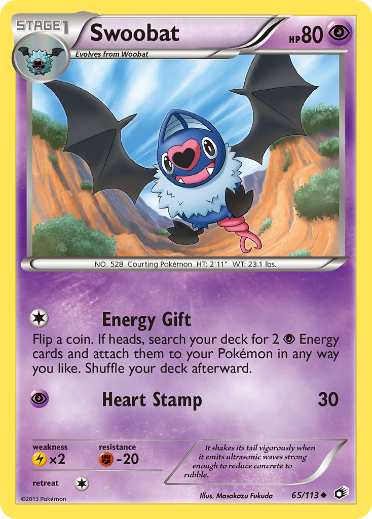 Swoobat — illustrated card