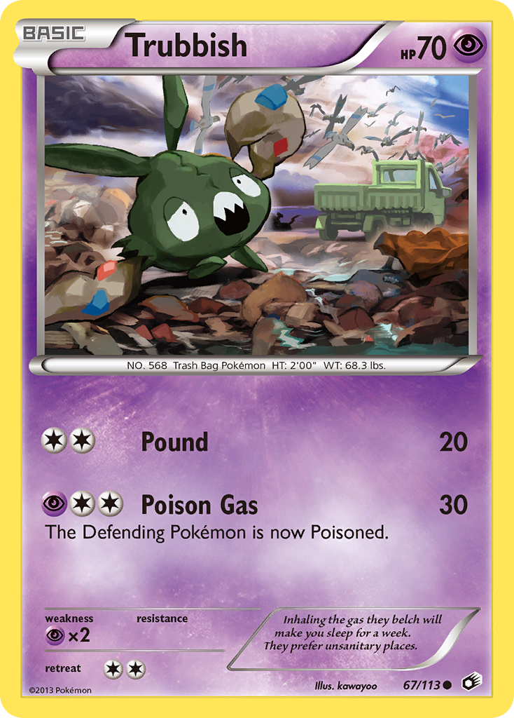 Trubbish — illustrated card
