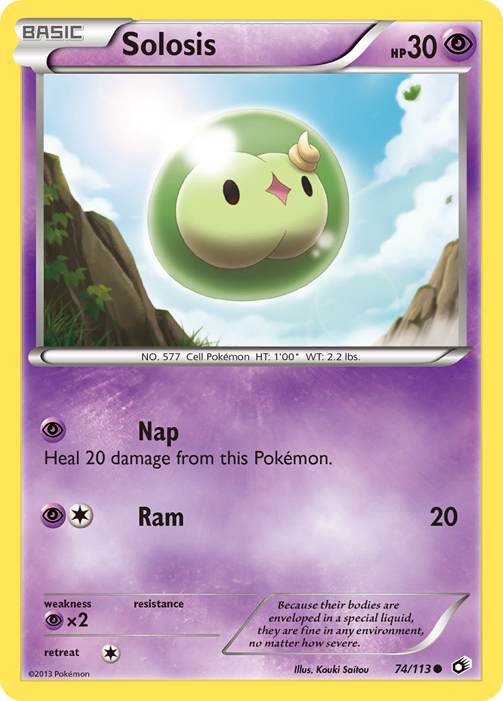 Solosis — illustrated card
