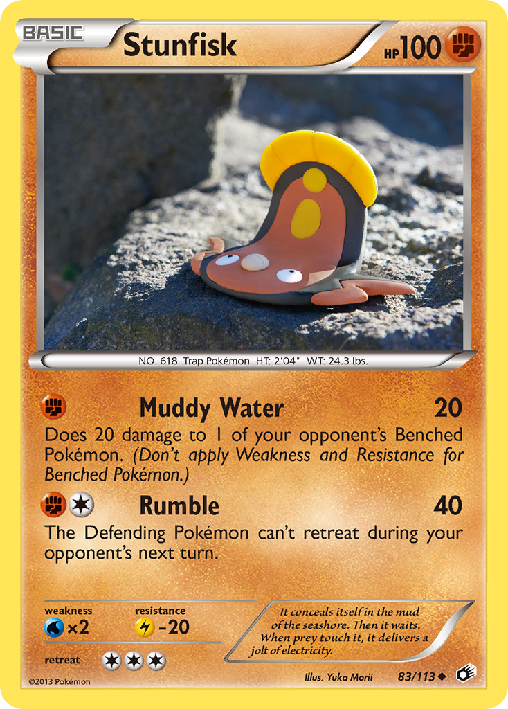 Stunfisk — illustrated card