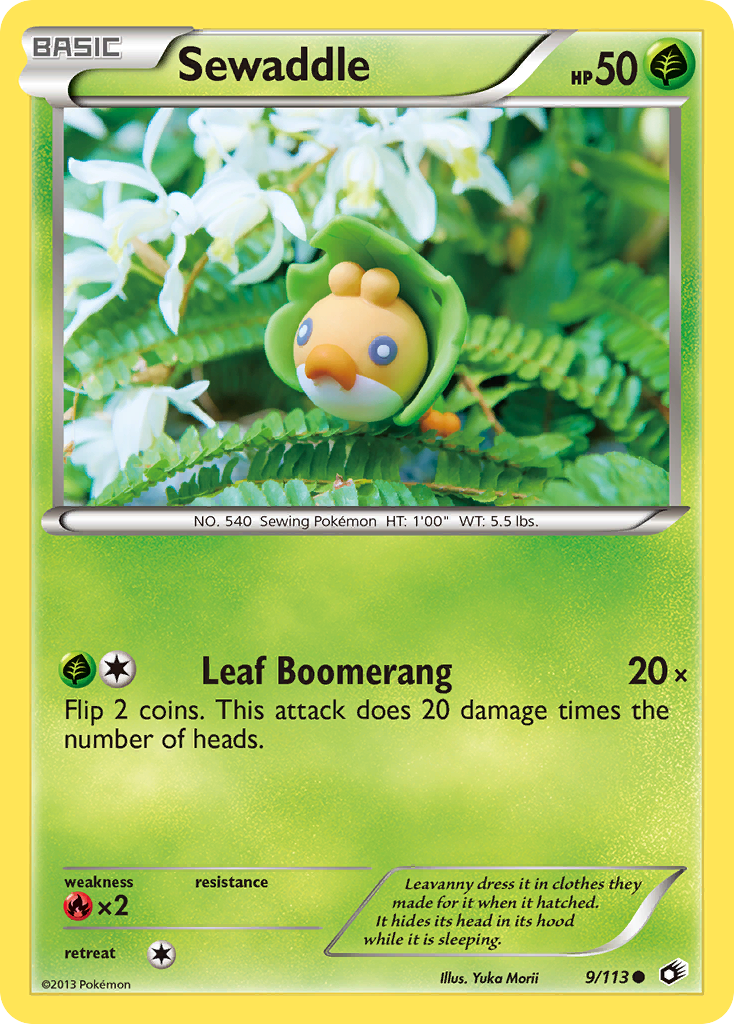Sewaddle — illustrated card