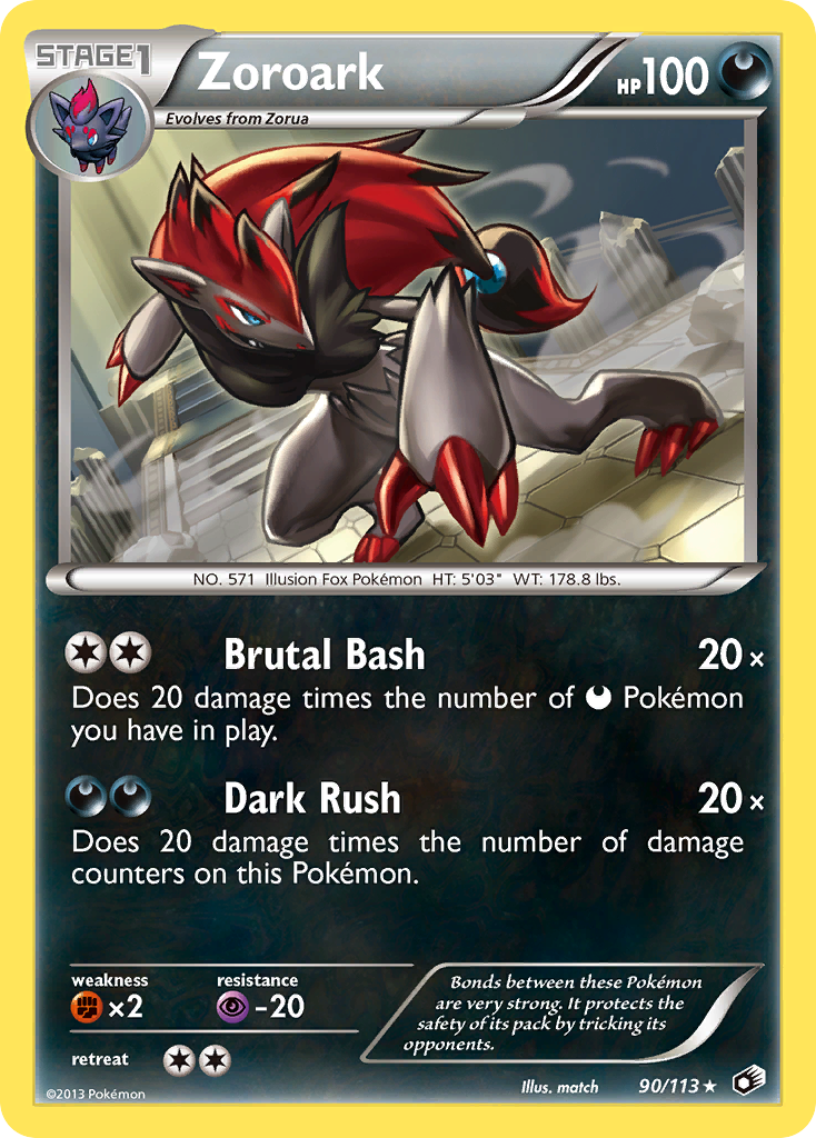 Zoroark — illustrated card