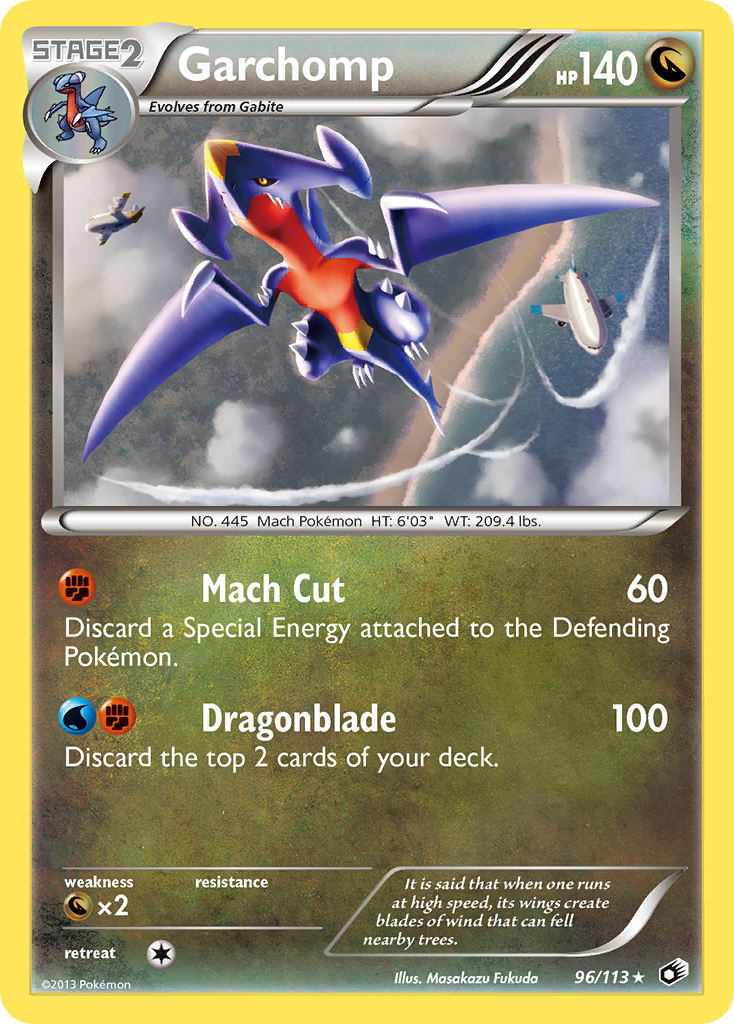 Garchomp — illustrated card