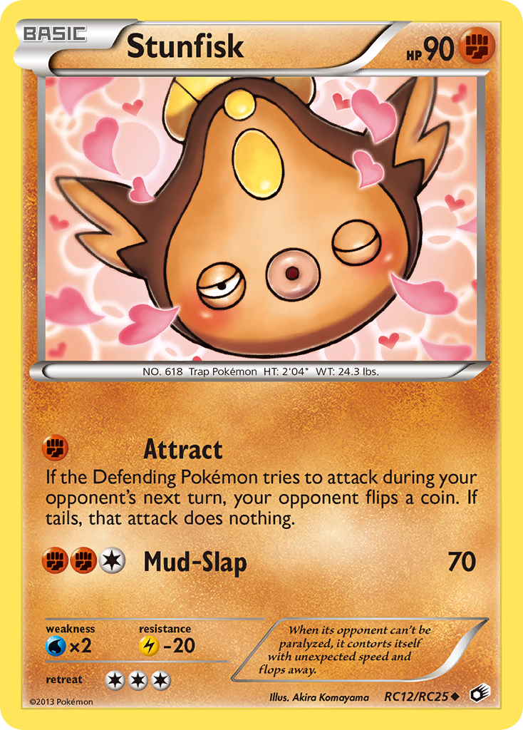 Stunfisk — illustrated card