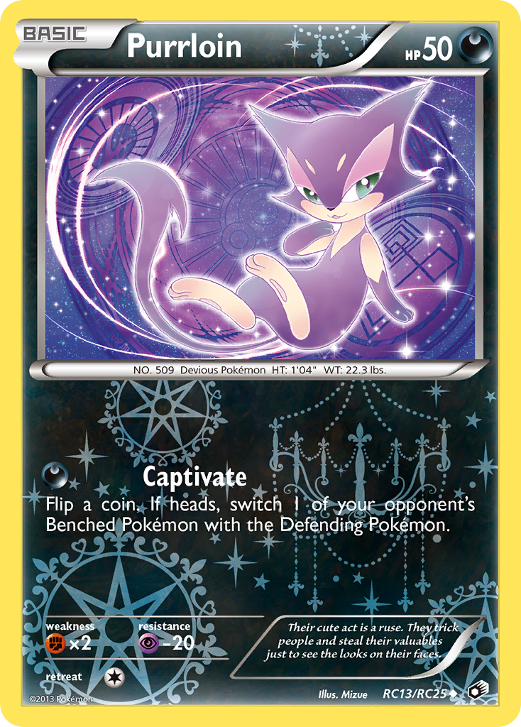 Purrloin — illustrated card