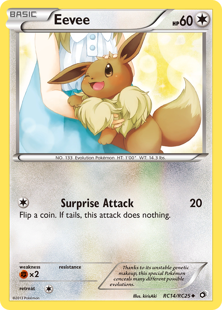 Eevee — illustrated card