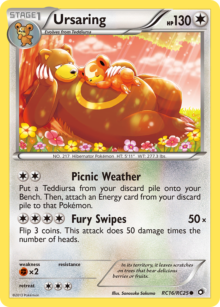 Ursaring — illustrated card