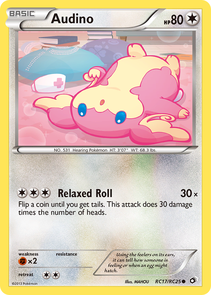 Audino — illustrated card
