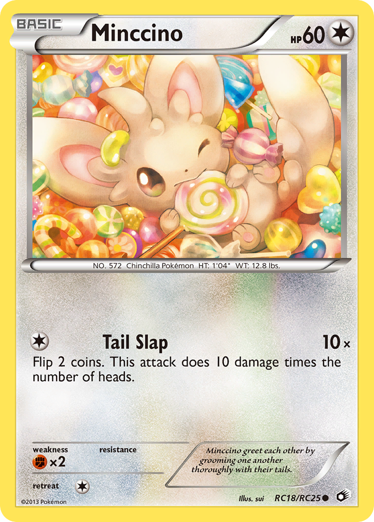 Minccino — illustrated card