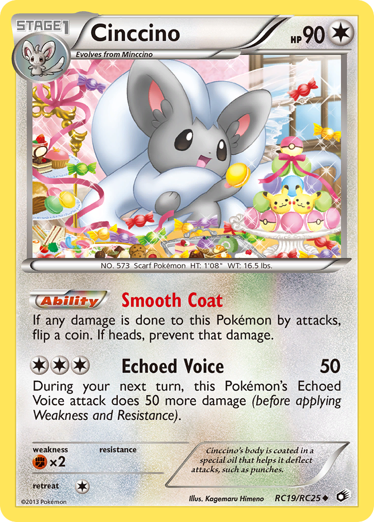 Cinccino — illustrated card