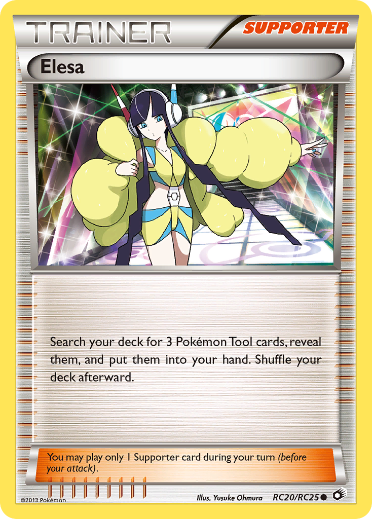 Elesa — illustrated card