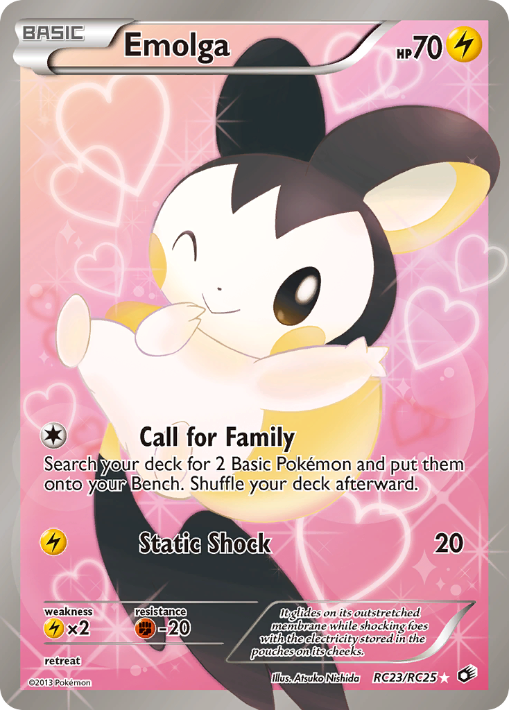 Emolga — illustrated card
