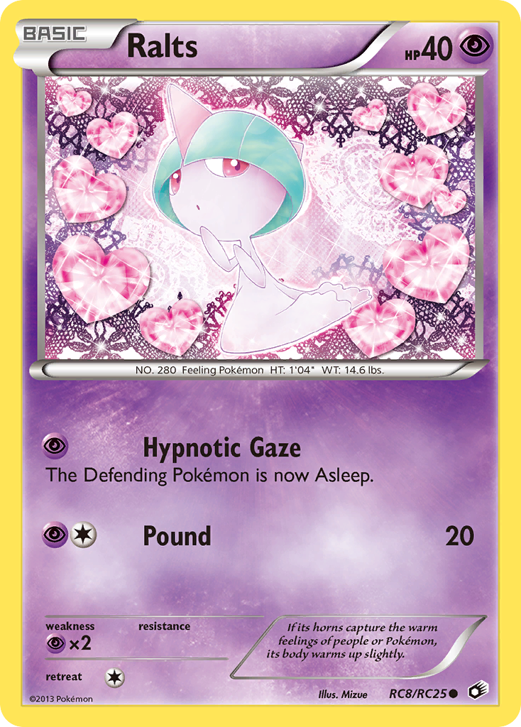 Ralts — illustrated card