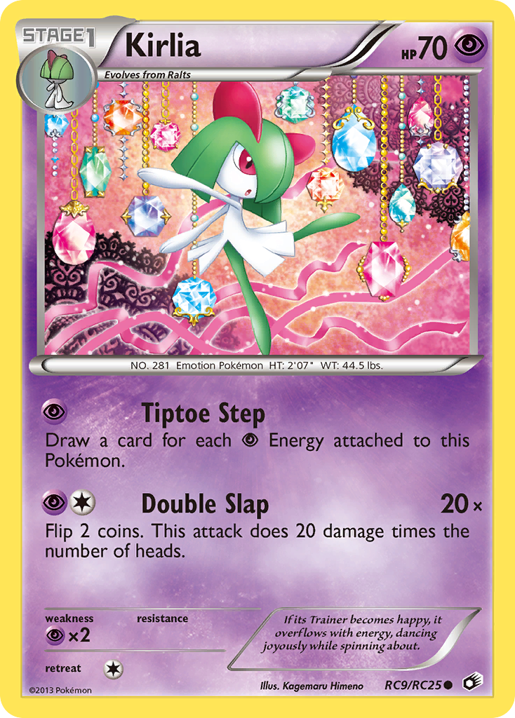 Kirlia — illustrated card