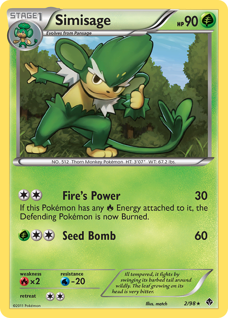 Simisage — illustrated card