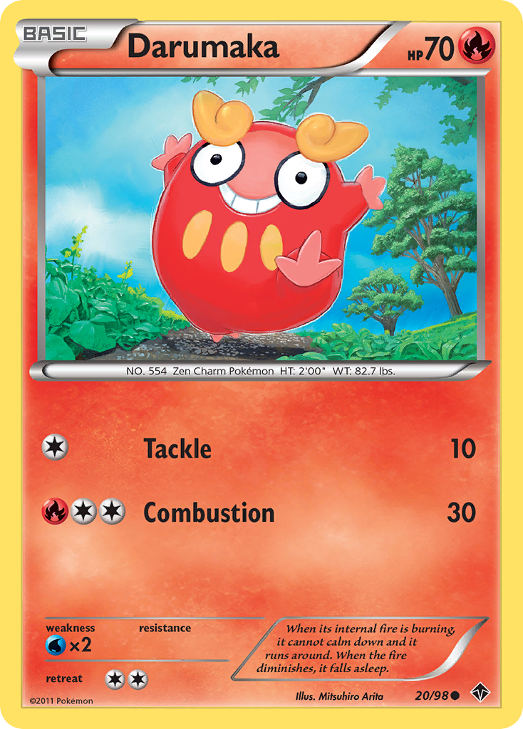 Darumaka — illustrated card