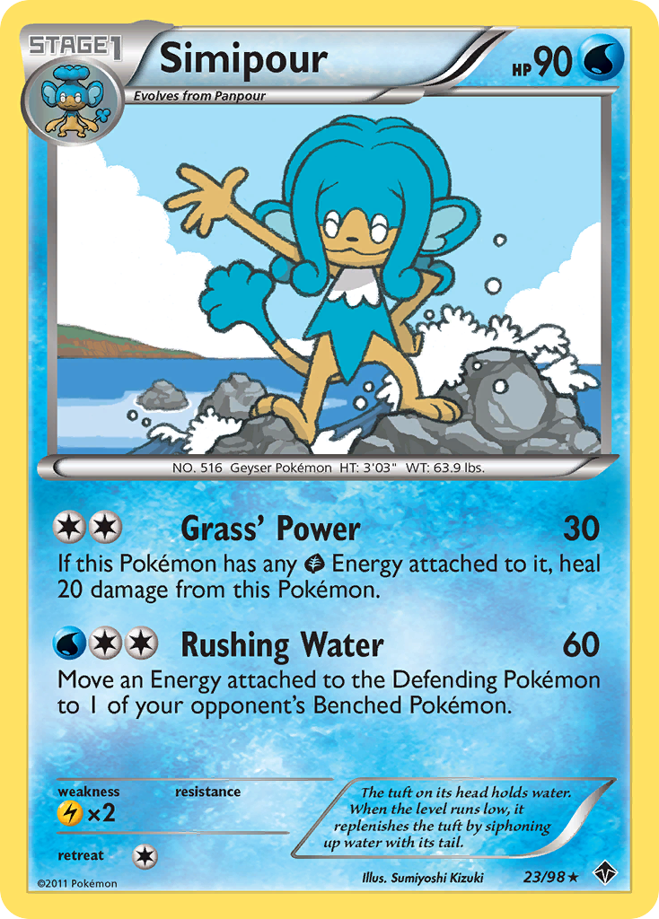 Simipour — illustrated card