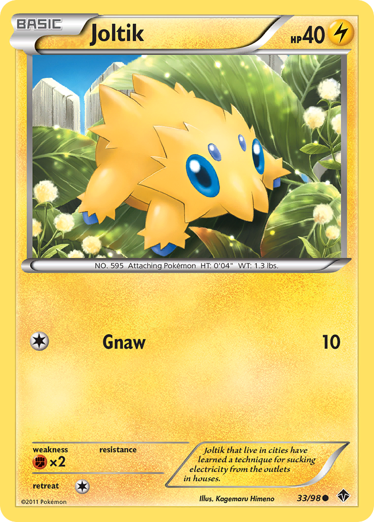 Joltik — illustrated card