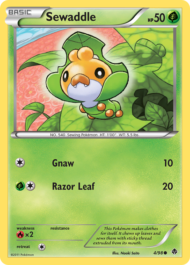 Sewaddle — illustrated card