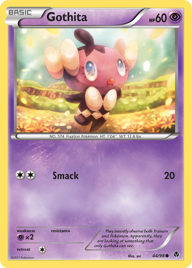 Gothita — illustrated card