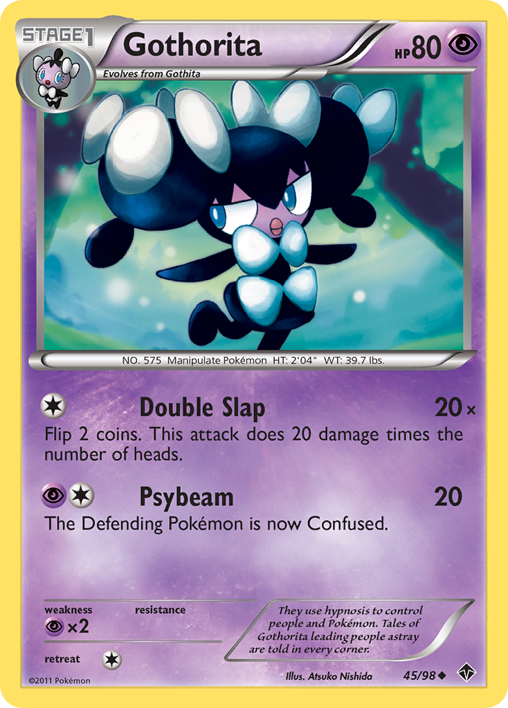 Gothorita — illustrated card
