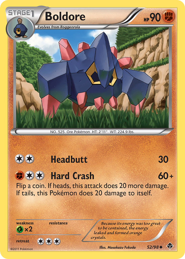 Boldore — illustrated card